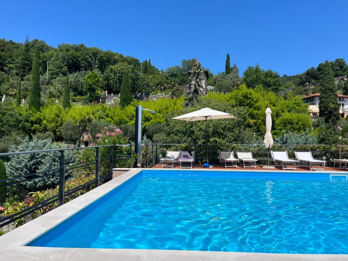 Feli Holiday Home - Panoramic Pool Lake View In Gardone Riviera Exterior photo